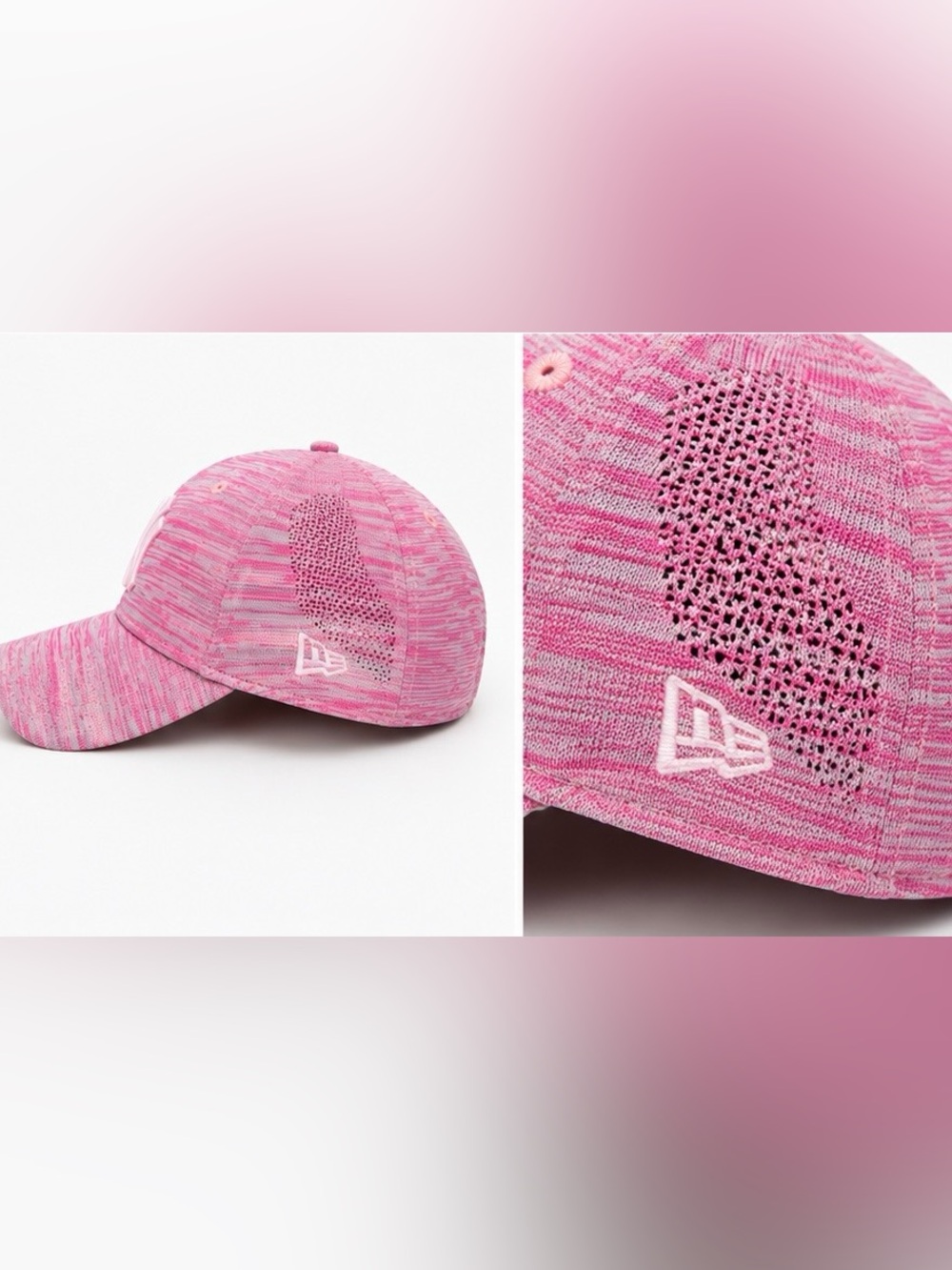 New Era Pink Heather NY Yankees Cap 💗 - Picture 4 of 8